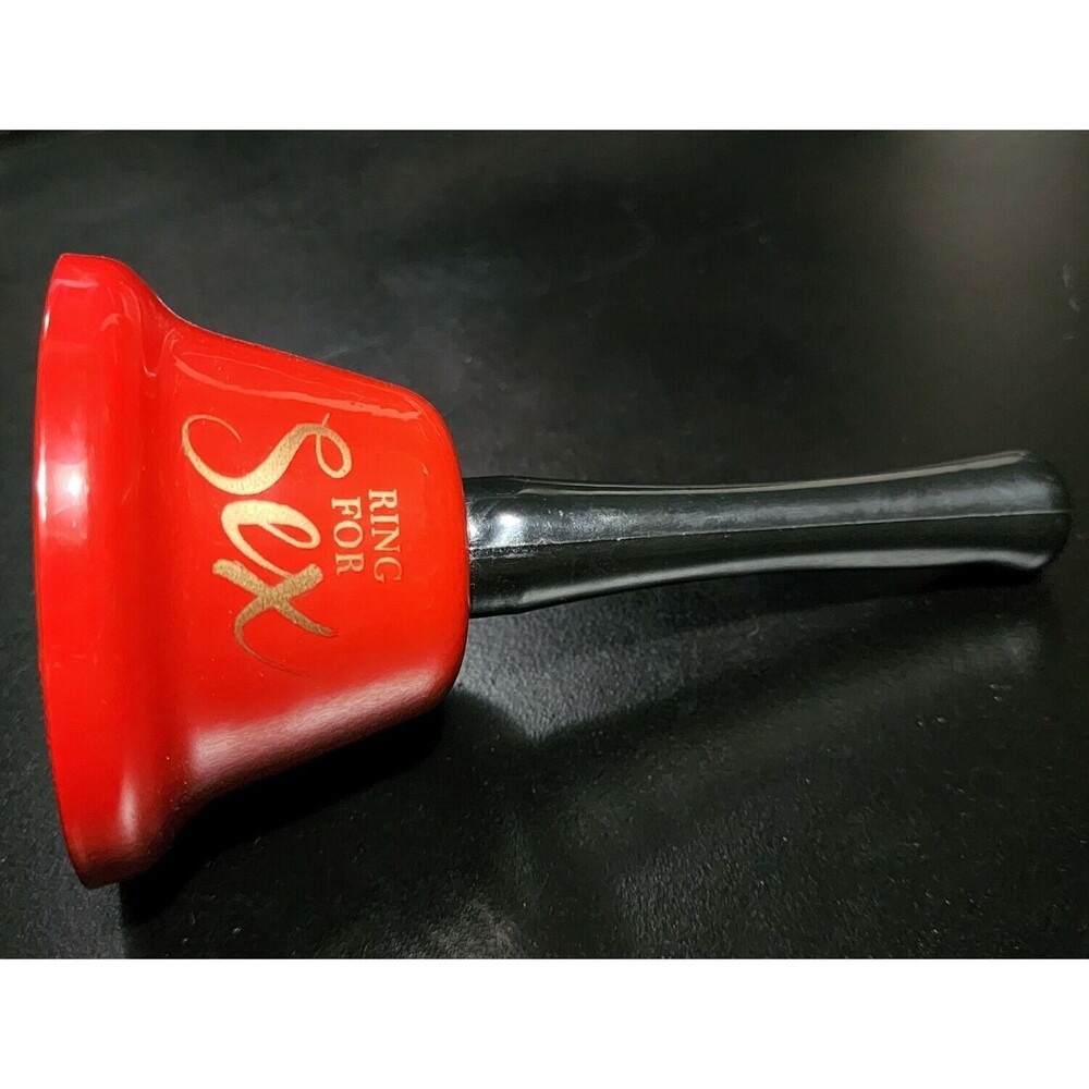Ring for Sex Bell Novelty Adult Gag Gift Stocking Stuffer Valentine's Present - Picture 7 of 11